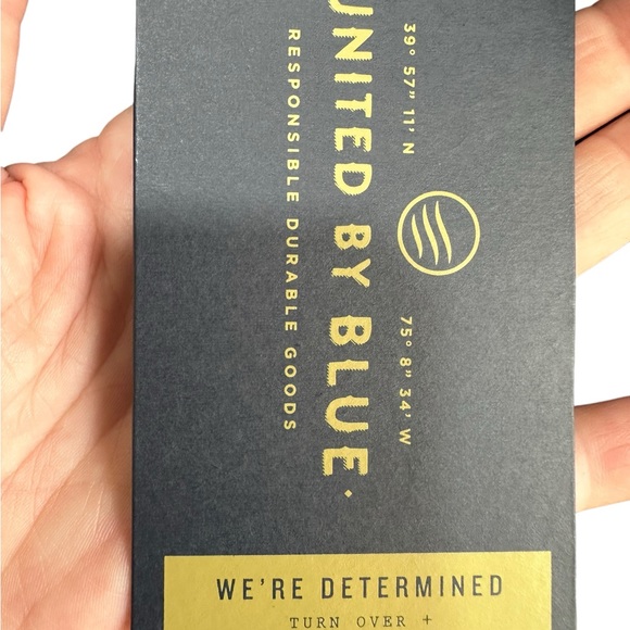 United By Blue BANFF Wool Blend Men’s Shirt Sz M Blue/Gray Color Block NWT Warm - Picture 7 of 16